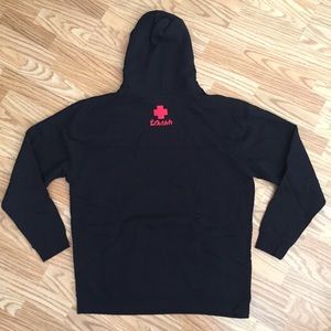 Pink Dolphin Shirts - NEW PINK DOLPHIN WAVES BLACK HOODIE XL Pink Dolphin Shirts - NEW PINK DOLPHIN WAVES BLACK HOODIE XL